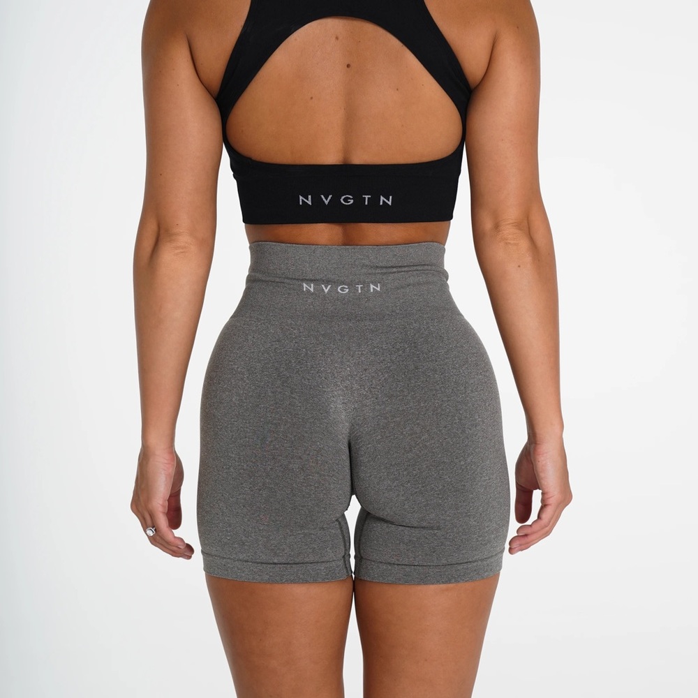NVGTN Khaki Seamless Shorts